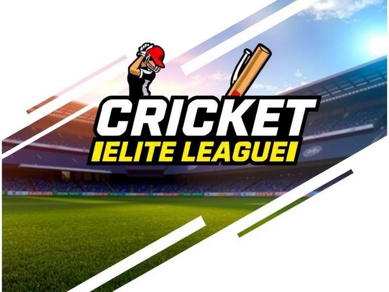 Cricket Elite League Game Banner